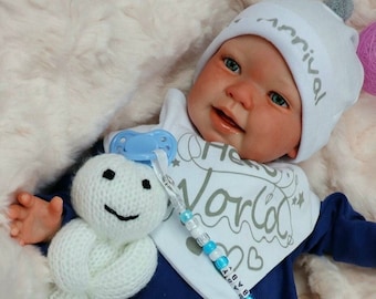 SPRING SALE!!! Lifelike Reborn Baby Boy Doll: Weighted 20" Handmade Art Doll (outfit varies)