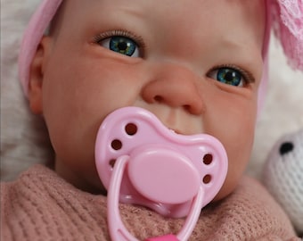 SPRING SALE!!! Lifelike Reborn Baby Girl Doll: Weighted 20" Heirloom Art Doll (outfit varies)