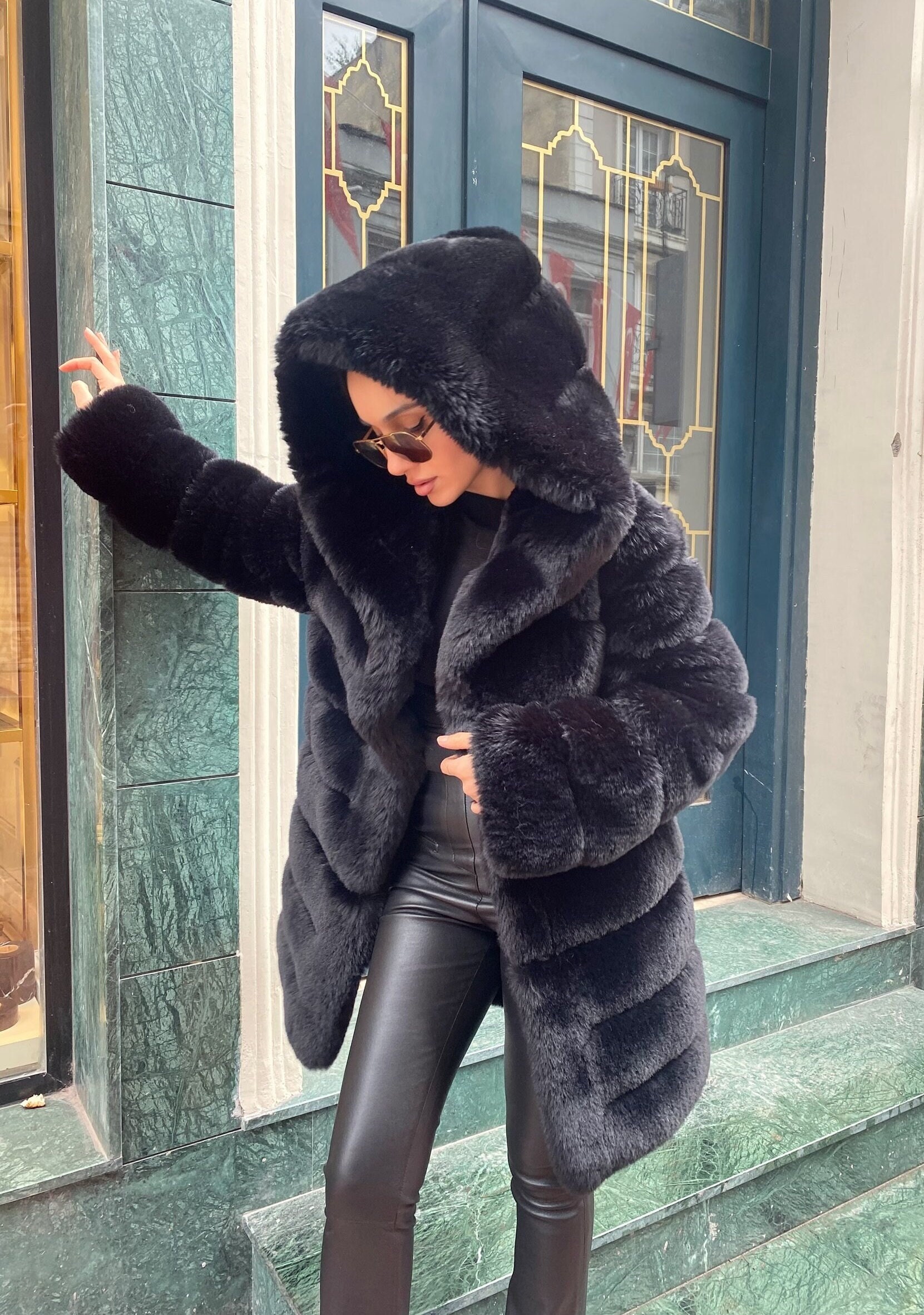 Buy Faux Fur Coat Women Online In India -  India