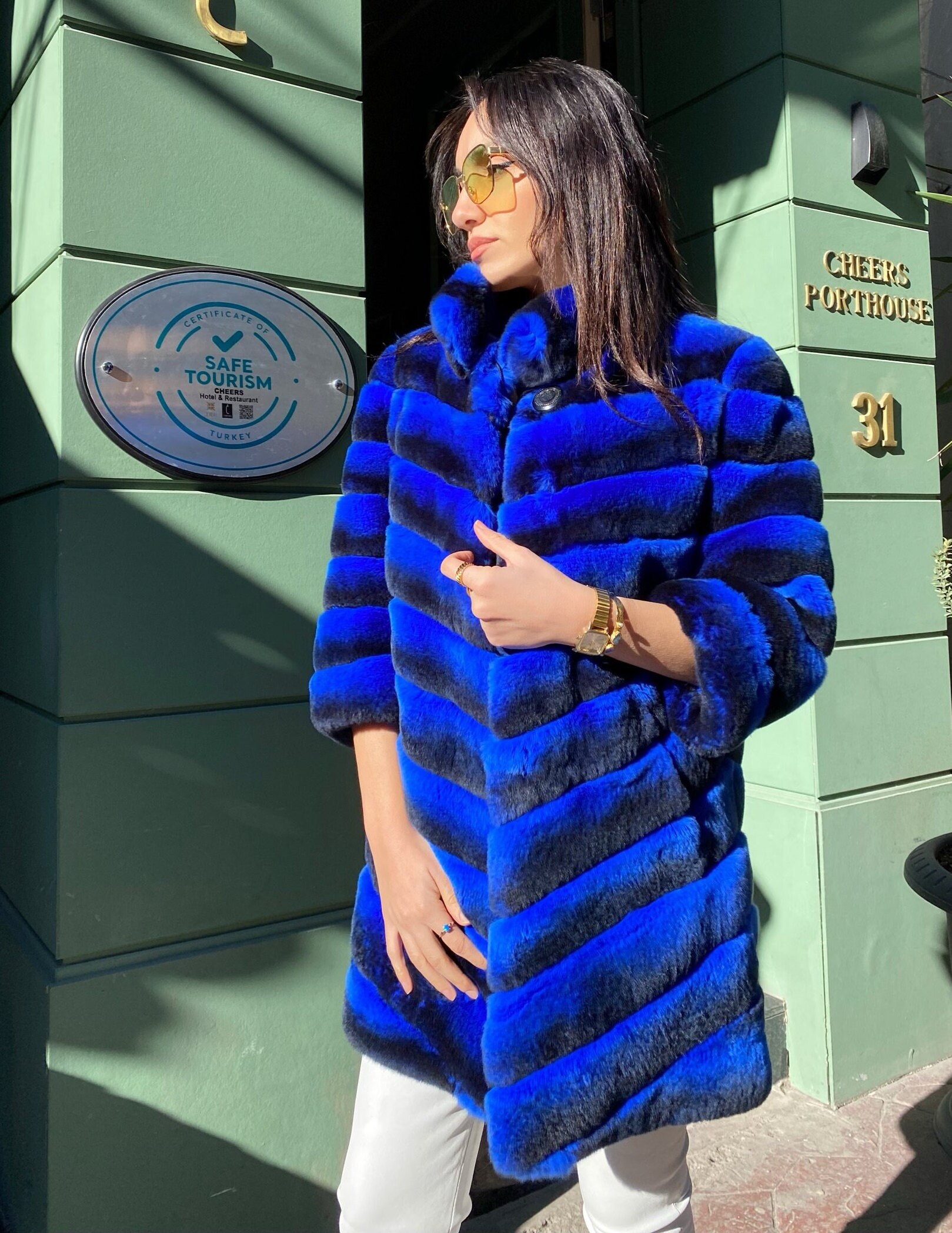 Fur Coats Women Rabbit Fur Coat Real Fur Coat Fur Jacket Etsy