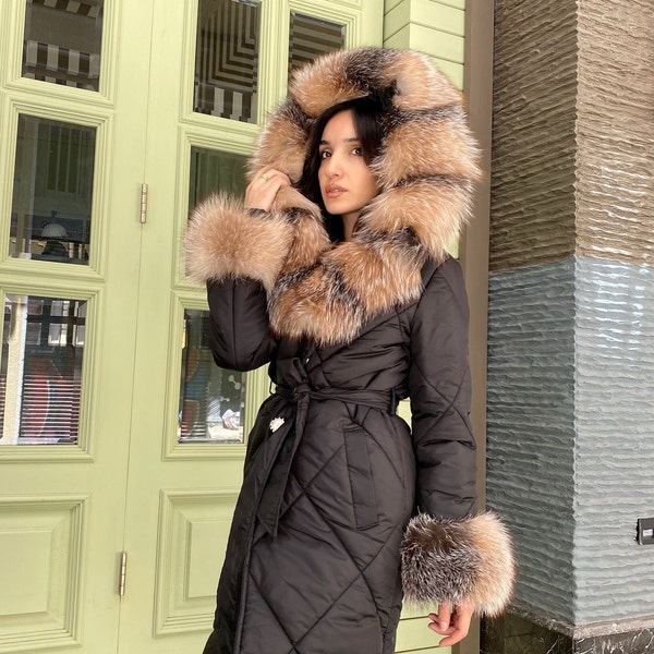 Leather Jacket With Fur Inside Etsy