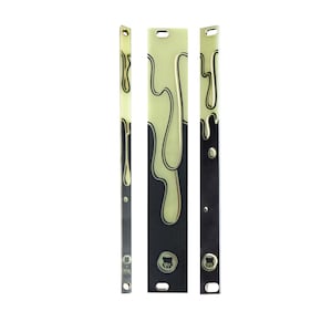 Gooey Eurorack Blank Panels - SetonixSynth and Robots Are Red 1hp 2hp 4hp Modular Artistic Spacer Panel