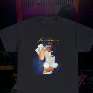 Future Freebandz Money Camiseta Azul / Camisa de rapero / Camiseta vintage de rap / Camiseta motivacional / Camiseta futura de rapero / Máscara apagada / Camiseta inspiradora /