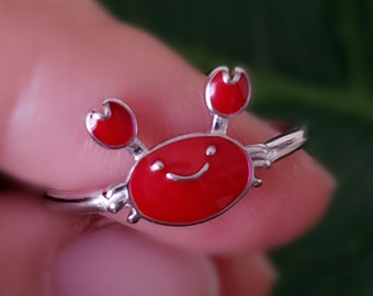 Crab Ring - Etsy