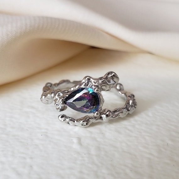 Cool crystal rings deals