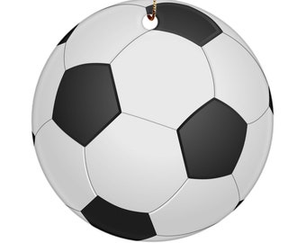 Soccer ornament, soccer gifts, football gifts, team gifts