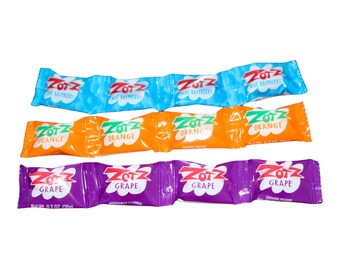 Zotz Original Fizz Candy~ Assorted Flavors~ Variety Pack of 12 ~Original Candy Classic Candy ~Old Fashioned Old time Candy ~Gift ideas ~Etsy