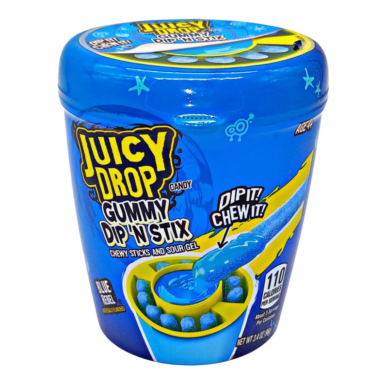 Juicy Drop Gummy Dip n Sticks Tik Tok Candy Gummy Candy Etsy