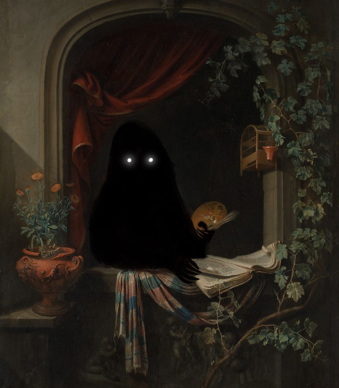 Ghostly Painter - Digital Download - Etsy