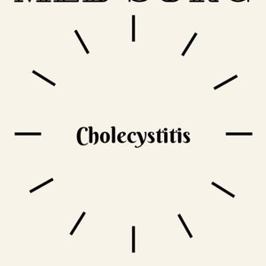 Cholecystitis NURSING NOTES