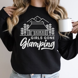 Girls Gone Glamping, Bachelorette, Girls Weekend, Cricut Cut Files, Silhouette Cut Files, Designs print for t-shirt SVG