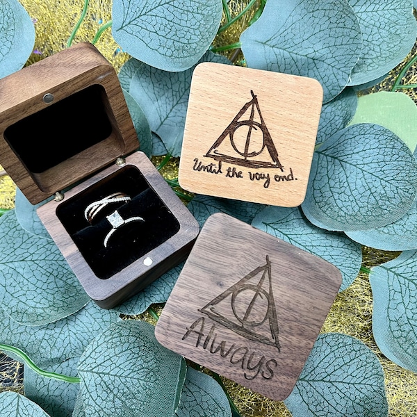 Harry Potter Themed Ring Box