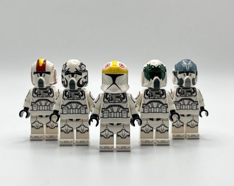 Star Wars Clone Pilots (UV-gedruckte individuelle Clone Wars LEGO® Minifiguren)