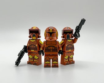 Star Wars Geonosis Troopers (UV Gedruckt Custom Clone Wars LEGO® Minifiguren)