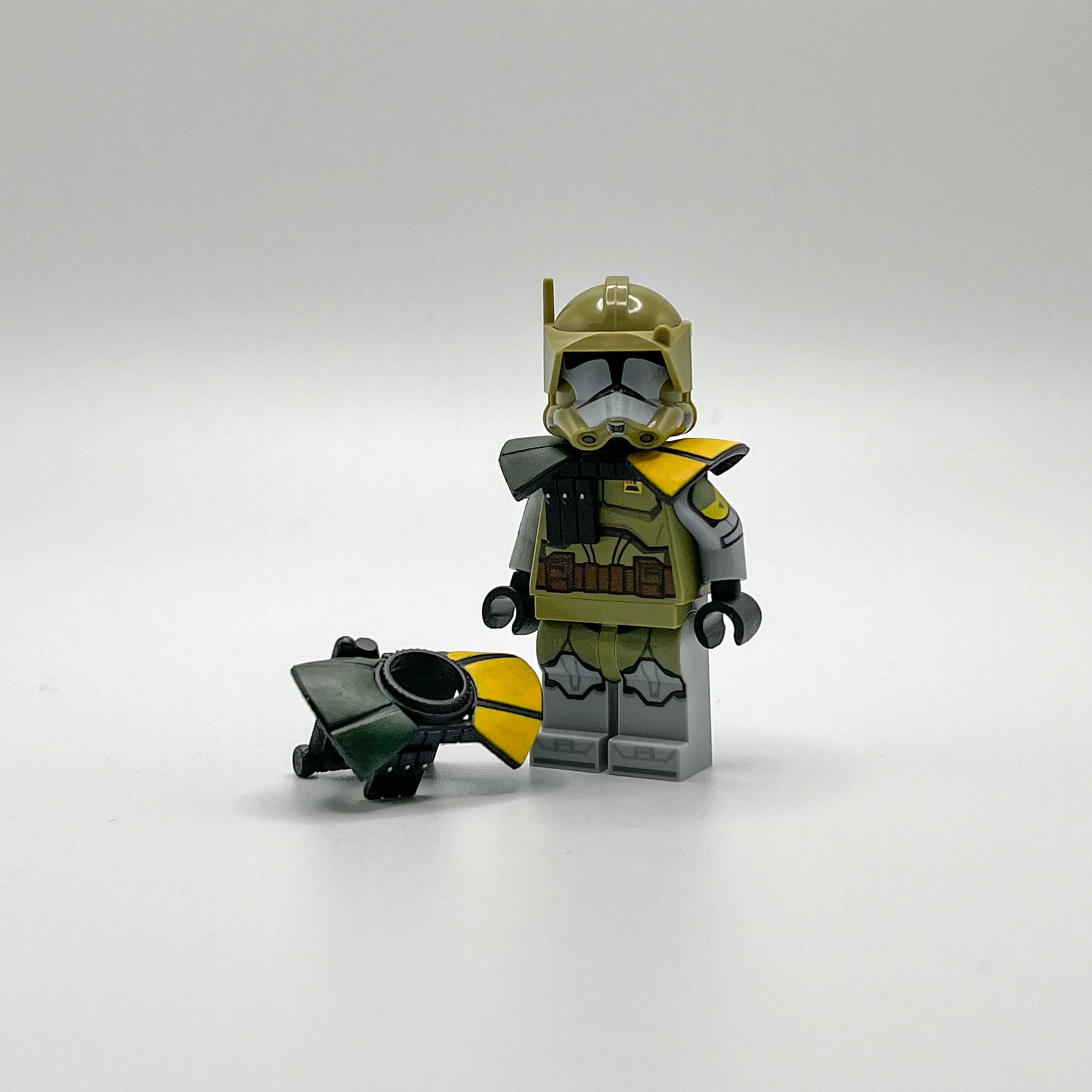 スター・ウォーズ クローン・ポールドロン（塗装済みカスタム LEGO
