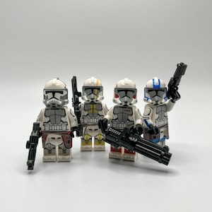 Star Wars Rancor Battalion ARC Troopers (UV Printed Custom Clone Wars LEGO® Minifigures)