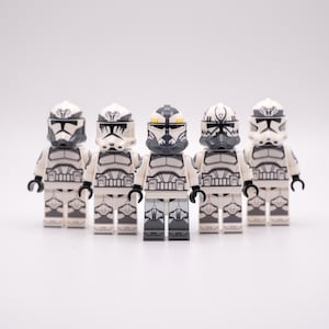 Star Wars 104th Wolfpack Troopers (UV Gedruckt Custom Clone Wars LEGO® Minifiguren)