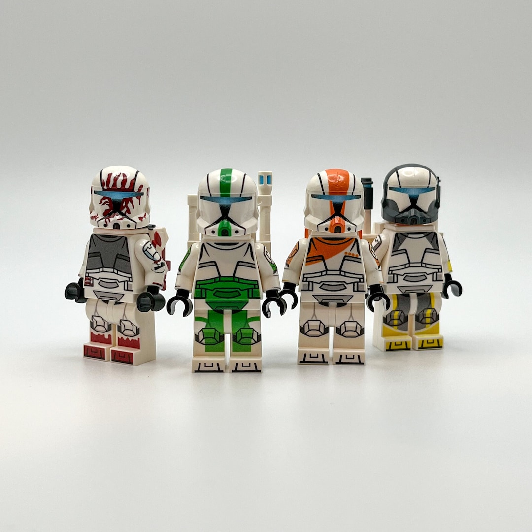 Star Wars Delta Squad UV Printed Custom Clone Wars LEGO Minifigures Etsy