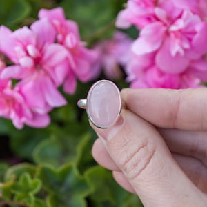 Rose Quartz Ring