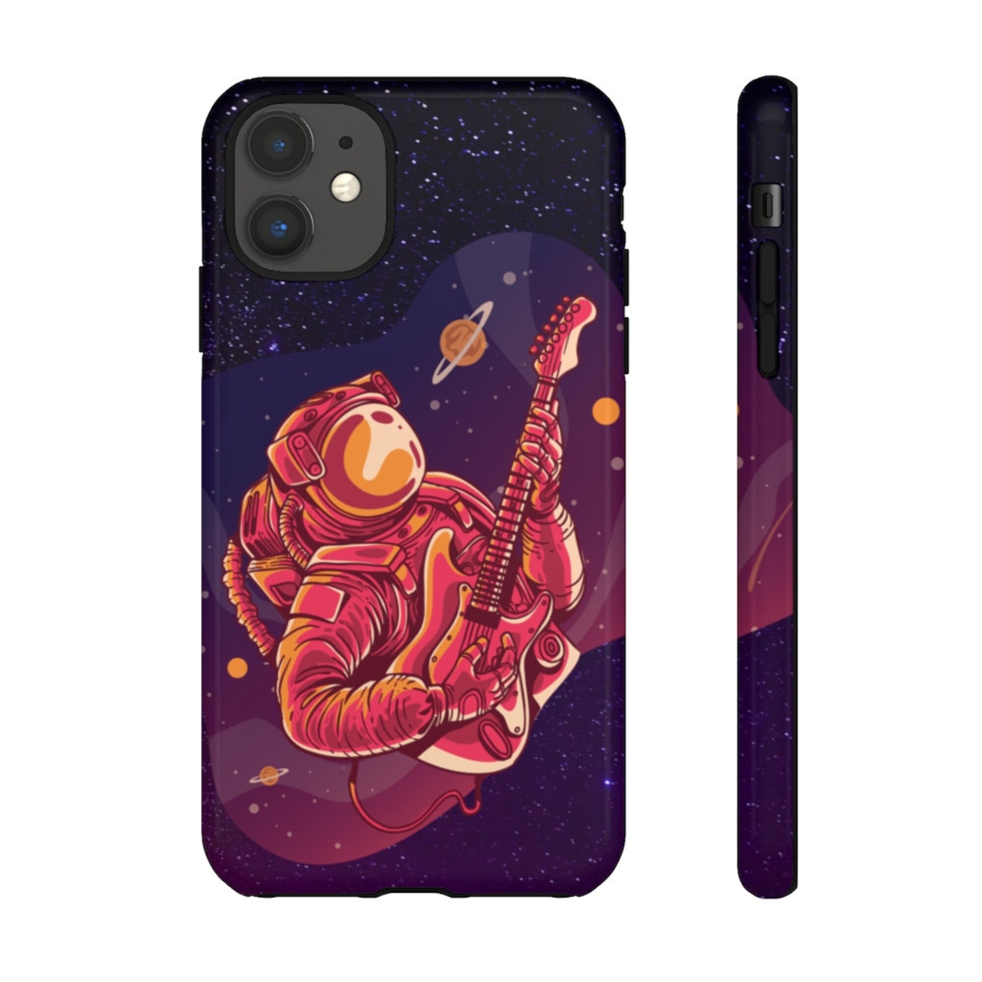 Discover Astronaught Guitar iPhone Capa De Telemóvel Iphone Astronauta Desenho