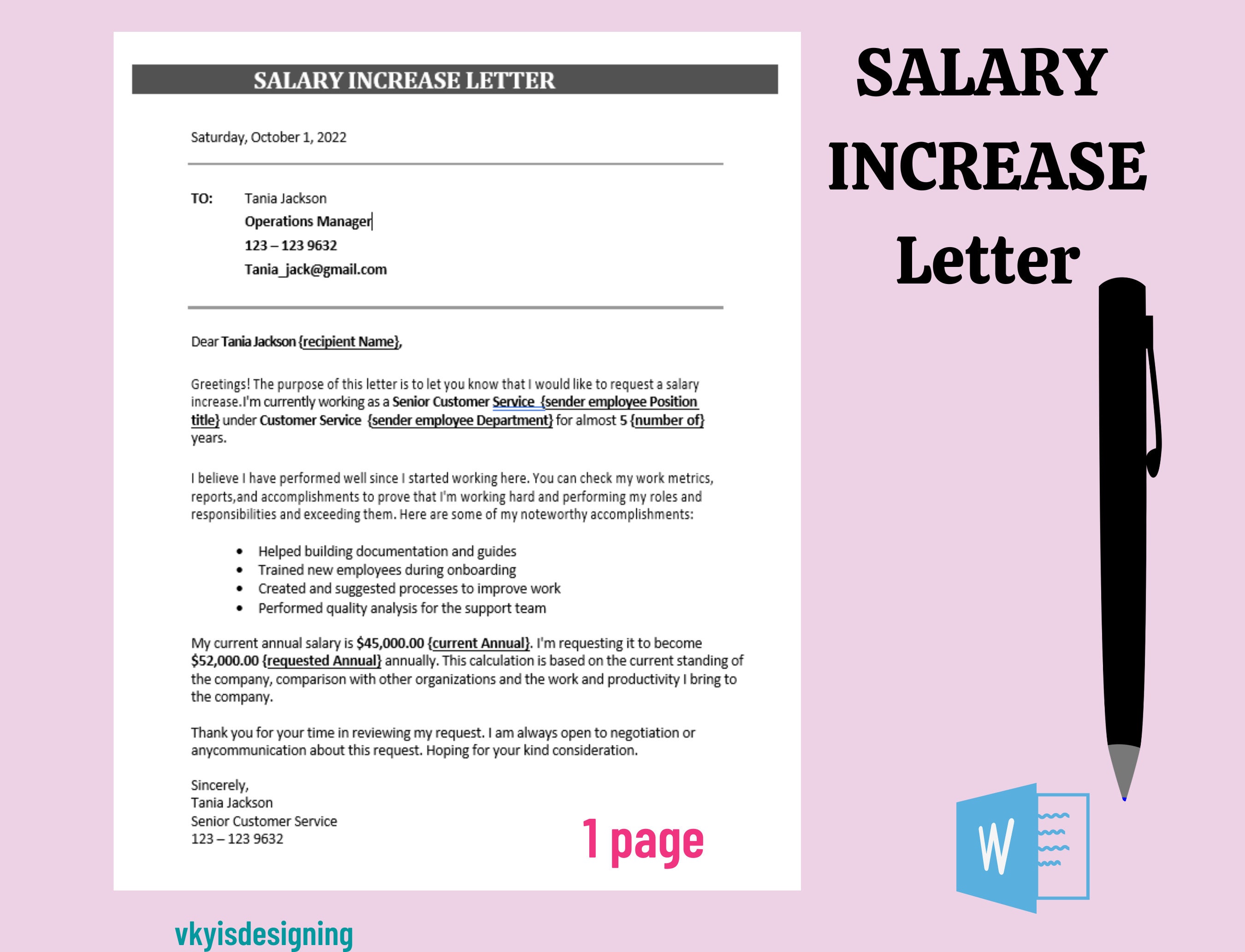 Salary Increase Letter how-to-ask-for-a-review-template-printable-online