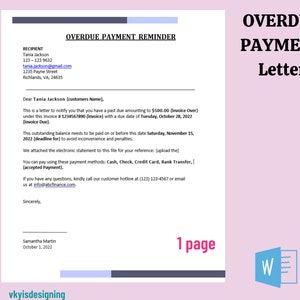 Lettera di pagamento scaduto, Esattore, Avviso al debitore, Riscossione del pagamento, Lettera finanziaria, Lettera sui costi, Lettera di debito, Lettera al cliente, Pagamento