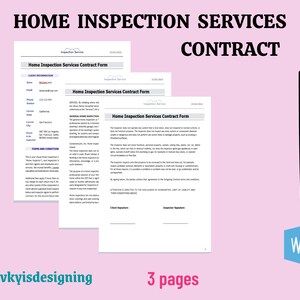 Home Inspection Form, Home Inspection Service, House Checklist, Lead magnet, Property Survey, Cleaning Checklist, House Maintenance, HVAC