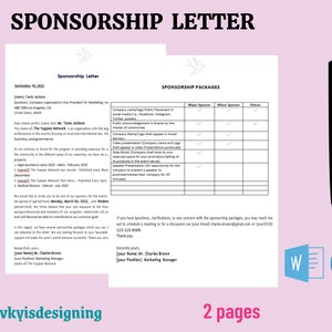 Sponsorbrief * Inzamelingsbrief - sollicitatieformulier - sponsorverzoek * Verzoek om donatie, donatiebrief, schooldonatie