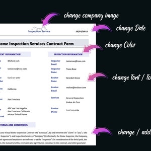 Maintenance Inspection Form House Home Inspection Form, Home Inspection Service, House Checklist, Lead ...