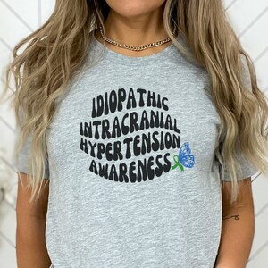 IIH Awareness Shirt CUSTOM Awareness Ribbon Shirt Idiopathic Intracranial Hypertension Warrior Tshirt Pseudotumor Cerebri Shirt IIH Support