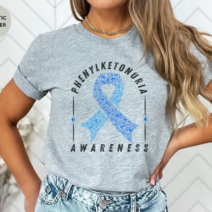 PKU Awareness Shirt for Awareness Walk PKU Shirt Phenylketonuria Awareness Shirt PKU Mom Rare Disease Shirt Phenylketonuria Warrior Shirt