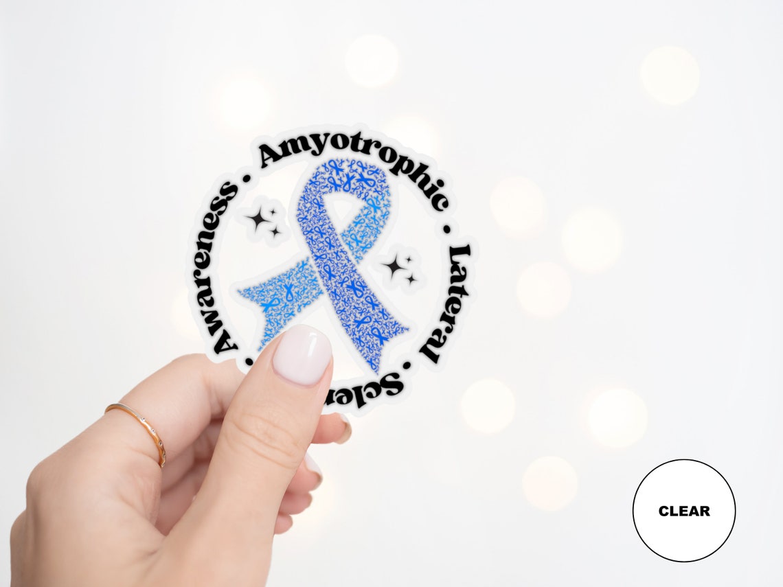 ALS Awareness Sticker for ALS Awareness Sticker Amyotrophic Lateral ...
