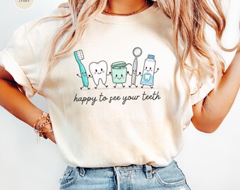 Dental Hygienist Gift Registered Dental Hygienist Shirt New Dental Assistant Graduation RDH Comfort Colors Dental Student Tee Funny Hygiene