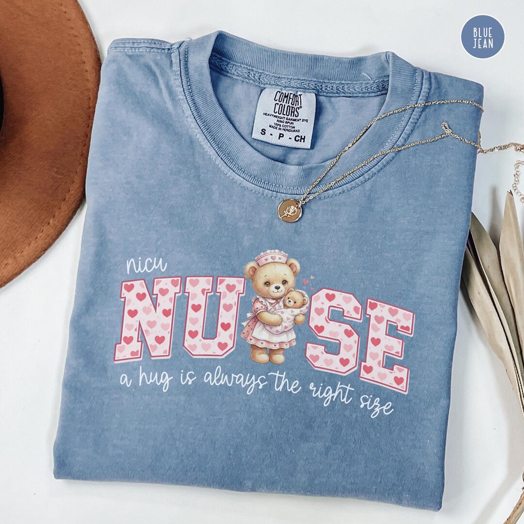 NICU Nurse Valentine Shirt Baby Nurse Gift for Neonatal Intensive Care ...