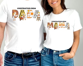 Construction Birthday Shirt Personalized Mom Dad Matching Family Crew Gift Kid 2nd Bday Excavator Tee Age 2 Truck Theme Party Funny Goose