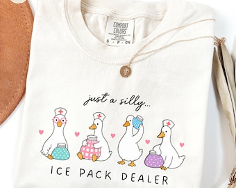 T-shirt humoristique pour infirmière scolaire, cadeau de bureau, cadeau de rentrée scolaire pour collègue, cadeau pour remercier sa fille, distributeur de poches de glace, infirmière diplômée d'État, infirmière auxiliaire, soins infirmiers