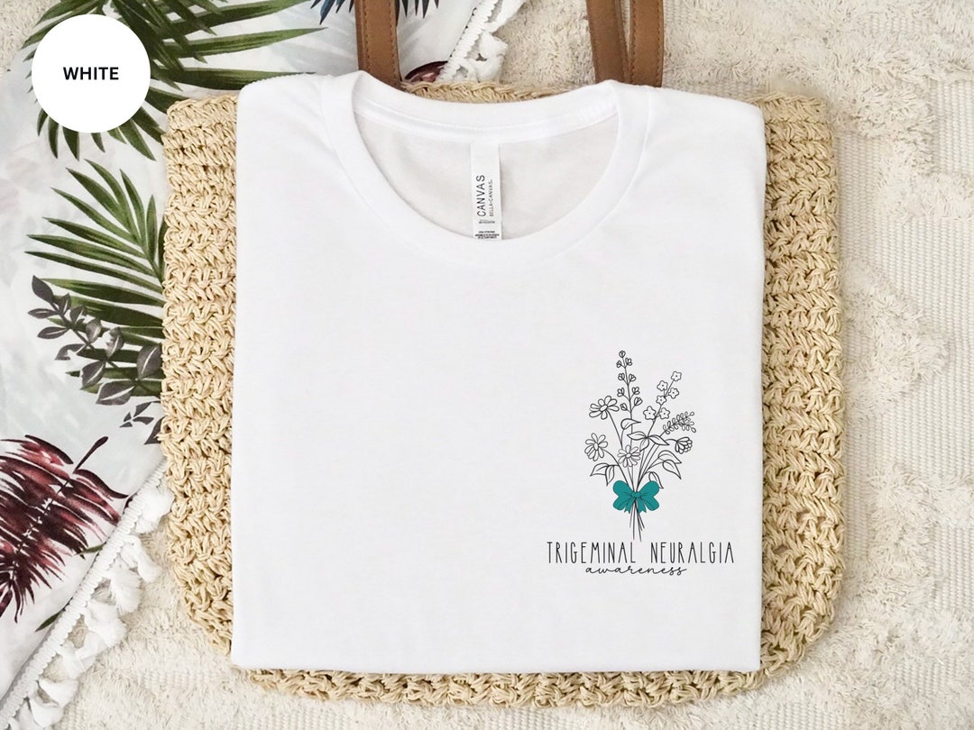 Wildflowers Trigeminal Neuralgia Awareness Crewneck Shirt Wear - Etsy