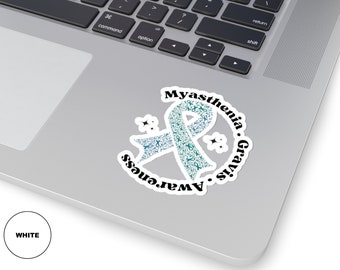 Myasthenia Gravis Awareness Sticker for MG Awareness Sticker Myasthenia Gravis Ribbon Sticker for Myasthenia Gravis Awareness Sticker Gift