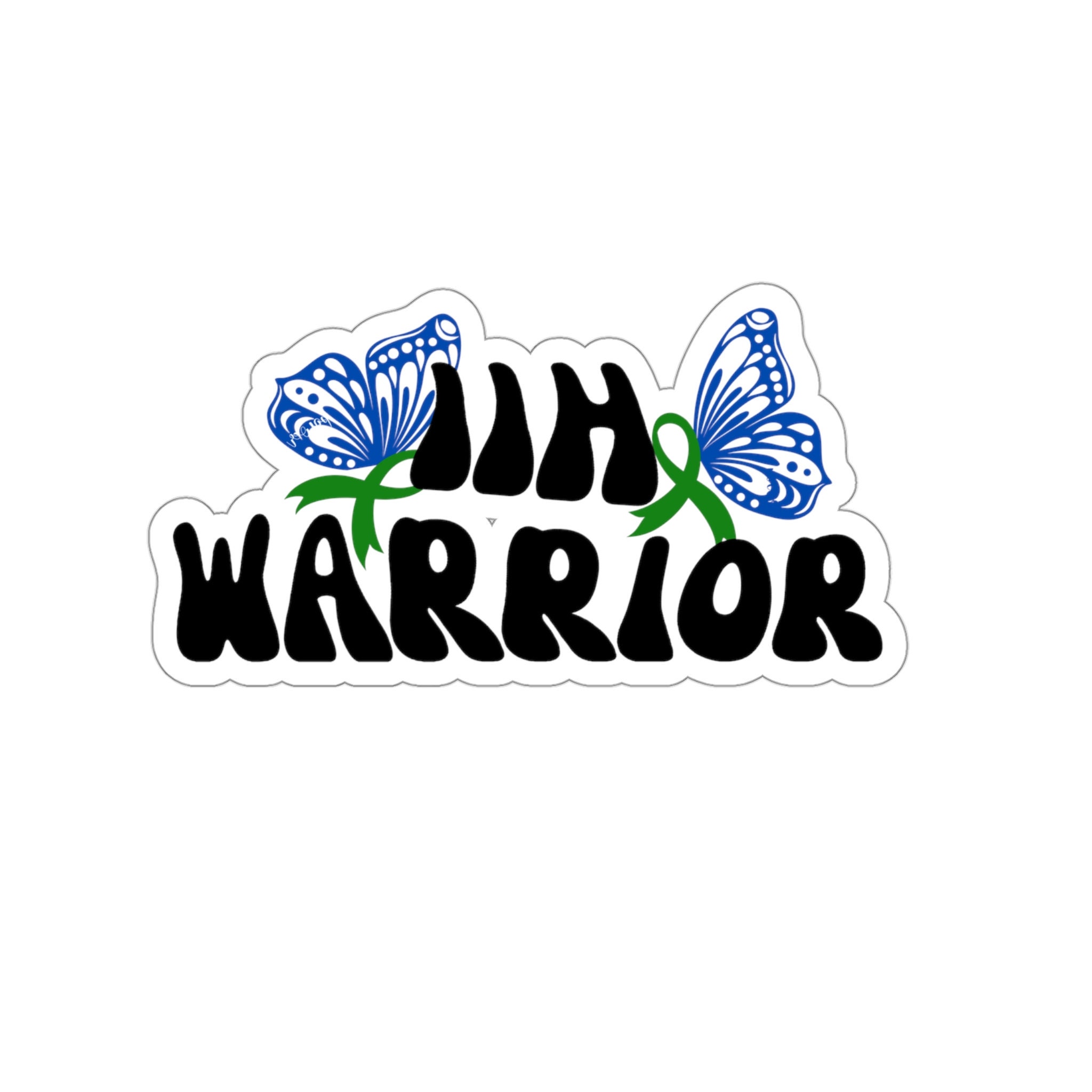 Iih Ribbon Color IIH Awareness Sticker IIH Sticker CUSTOM Awareness Ribbon Sticker ...