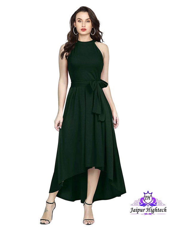 Unique Maxi Dress Cotton Flare - Etsy 