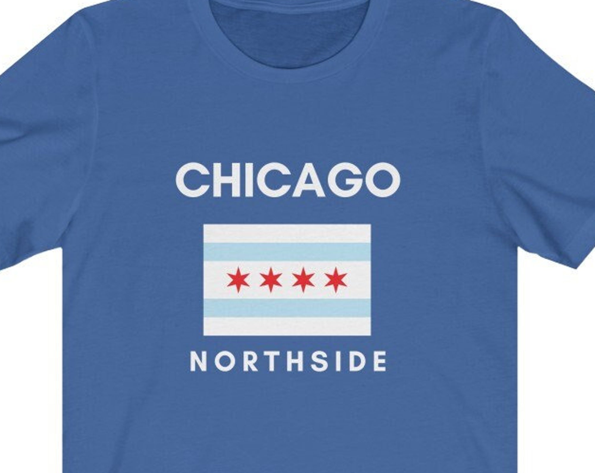 Chicago Adult Unisex Graphic T-Shirt, Chicago Northside Graphic Tee