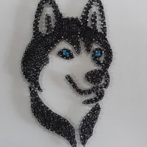 HUSKY - String Art Template