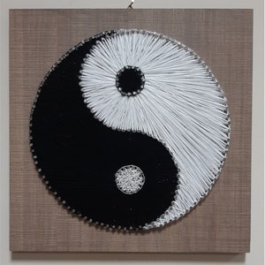 YIN & YANG - String Art Template