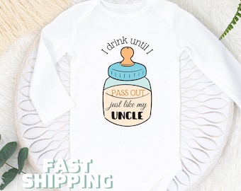 Funny Baby Onesies® I Drink Until I Pass Out Shirt Premium Custom