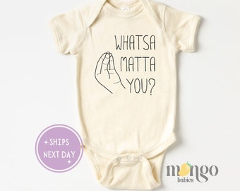 Funny Italian Baby Onesies® Brand Whatsa Matta You Baby Clothes  Italian Baby Bodysuit Cute Baby Gift for Baby Shower Gift Toddler Shirt 984