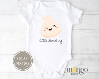 Little Dumpling Baby Onesies® Brand Dimsum Baby Outfit Cute Bao Baby Little Banh Bao Toddler Tee Cute Baby Shower Gift Food Baby Gift 702