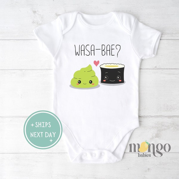 Wasa-Bae Sushi Onesies® Brand My Rolls are Homemade Baby Gift for Baby Gift for Baby Shower Gift Sushi Shirt for Toddler Shirt for Kid 1364