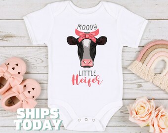 Moody Little Heifer - Etsy