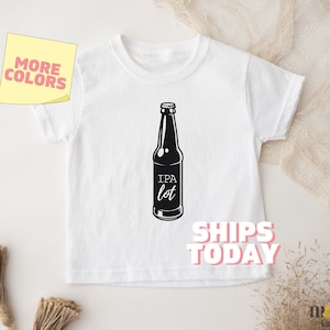 IPA LOT Baby Onesies® Brand Funny Beer Baby Bodysuit I Pee A Lot Funny Tshirt Home Brewed Baby Clothes Cute Baby Shower Gift for Newborn 110