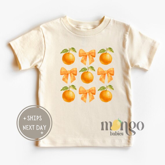 Cute Orange Girl Tshirt Little Cutie Orange Baby Shower Gift for Newborn  Clothes Cute Shirt for Kid Cute Orange Shirt Cute Bows Shirt Orange - Etsy